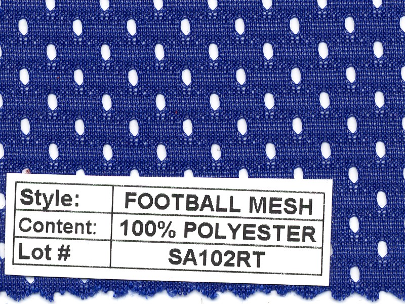 Football Mesh 100% Polyester